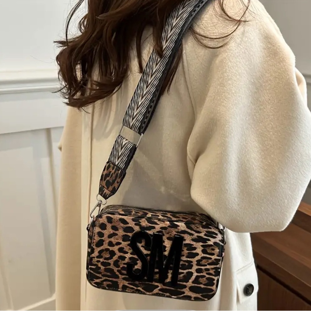 Steve Madden Brown Crossbody Bag with Chain Strap